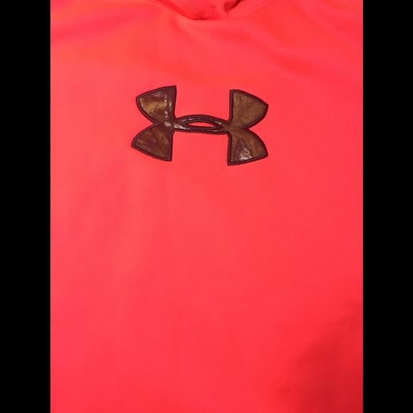 Under Armour Coldwear hoodie CORAL color NWOT - Picture 4 of 8